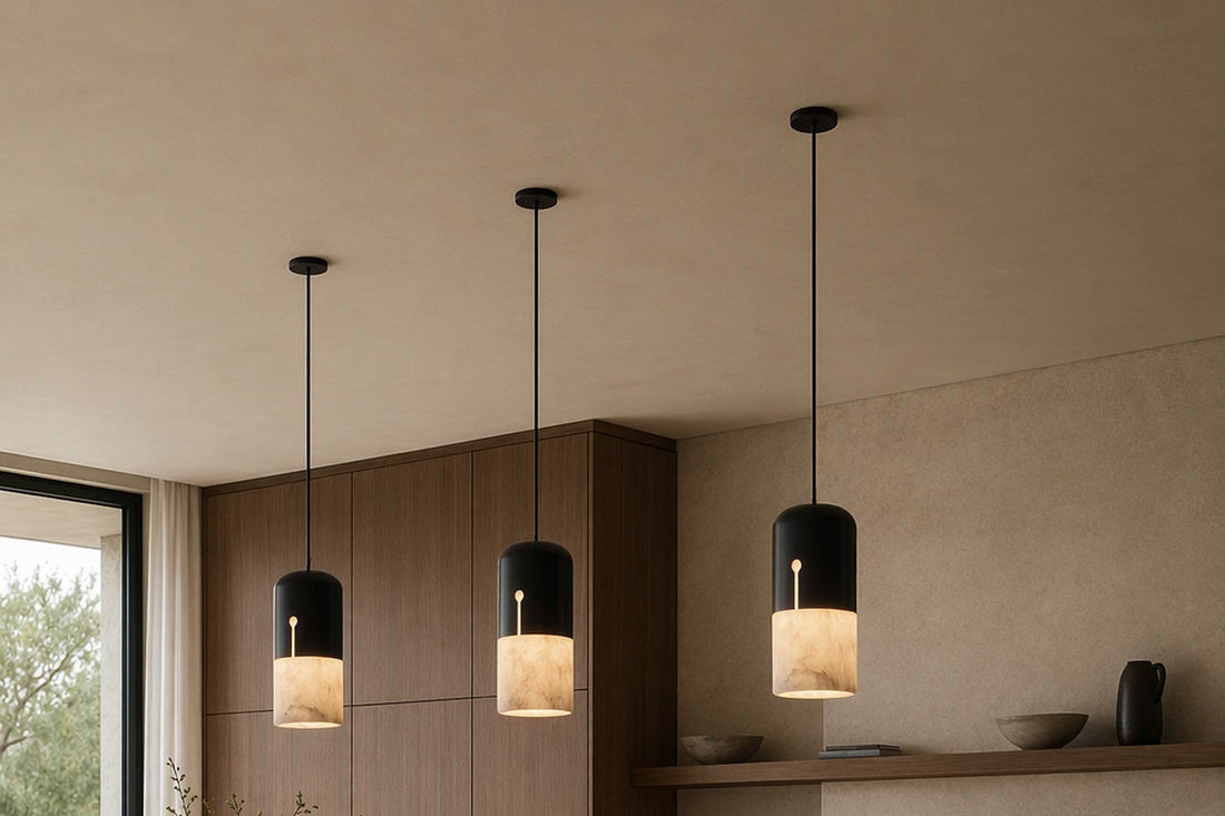 Sculptural Cylinders and Warm Mineral Glow: The Modern Alabaster Cylinder Pendant Light Guide