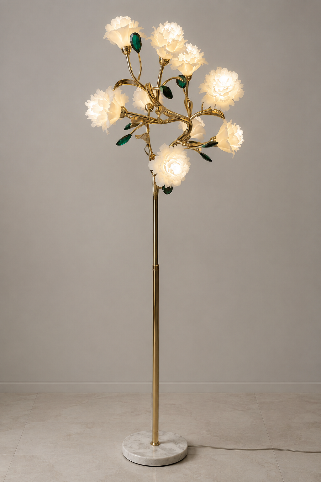 Sylverelle floor lamp – verified front product view