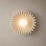 Modern Sunburst Ripple Wall Sconce - 01 01-hero-product