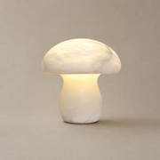 Modern Alabaster Mushroom Table Lamp - generated main 01 01-hero-product