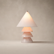Modern Stacked Stone Table Lamp - 01 01-hero-product