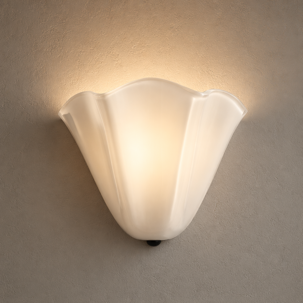 Modern Shell Petal LED Wall Sconce - 01 01-hero-product
