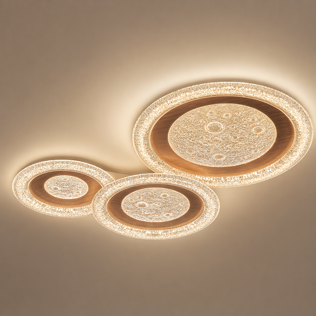Modern Round LED Ceiling Light - generated workflow 01 01-hero-product