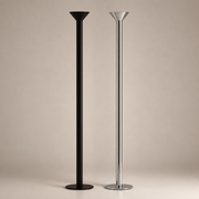 Minimalist Cone LED Floor Lamp product view on a warm neutral background