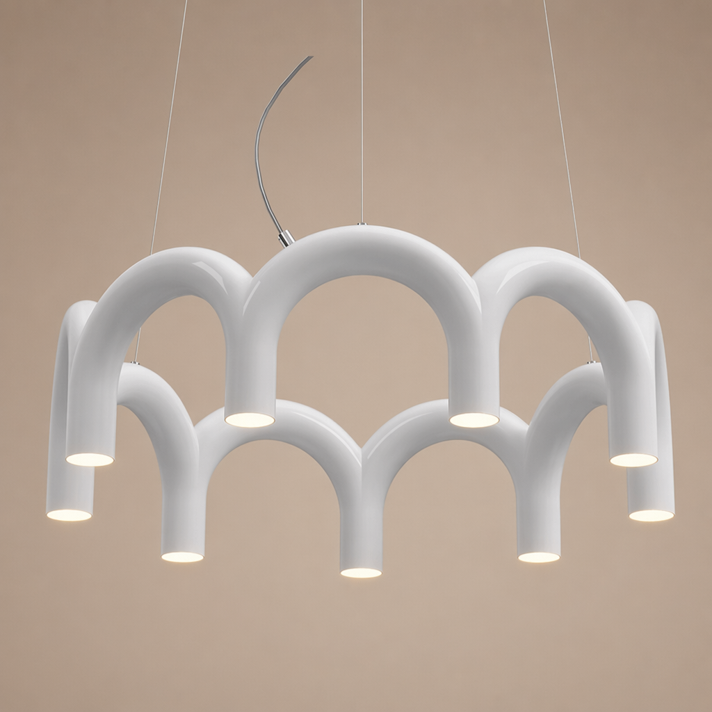 Colorful Arch Linear LED Pendant Light - generated main 01 01-hero-product