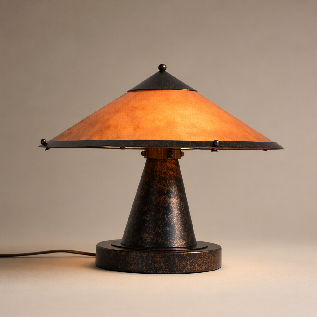 Handcrafted Silk Shade Table Lamp - generated main 01 01-hero-product
