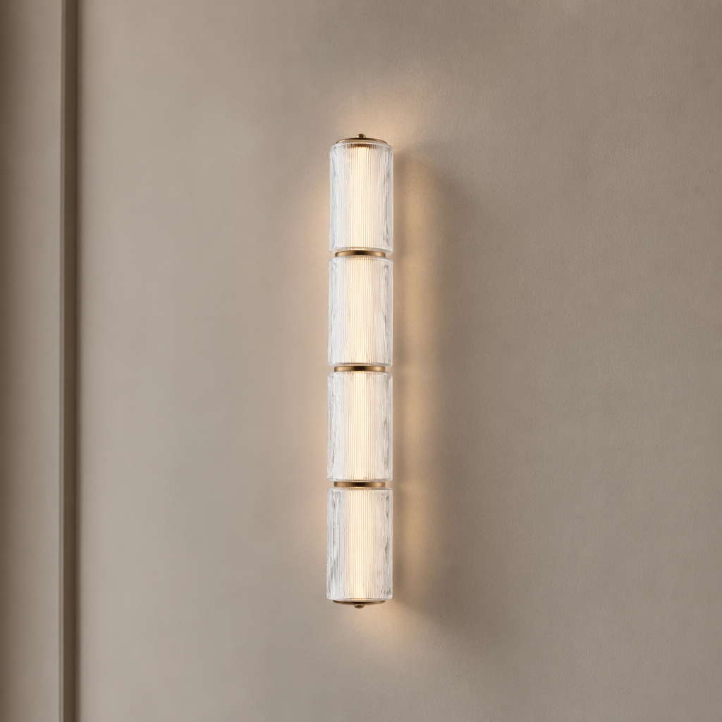 Modern Vertical Multi-Head Wall Sconce - generated workflow 01 01-hero-product