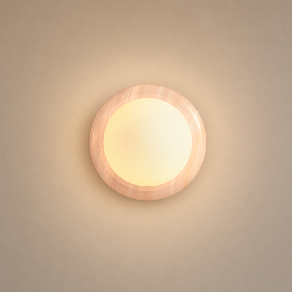 Modern Jade Ring Wall Sconce - 01 01-hero-product
