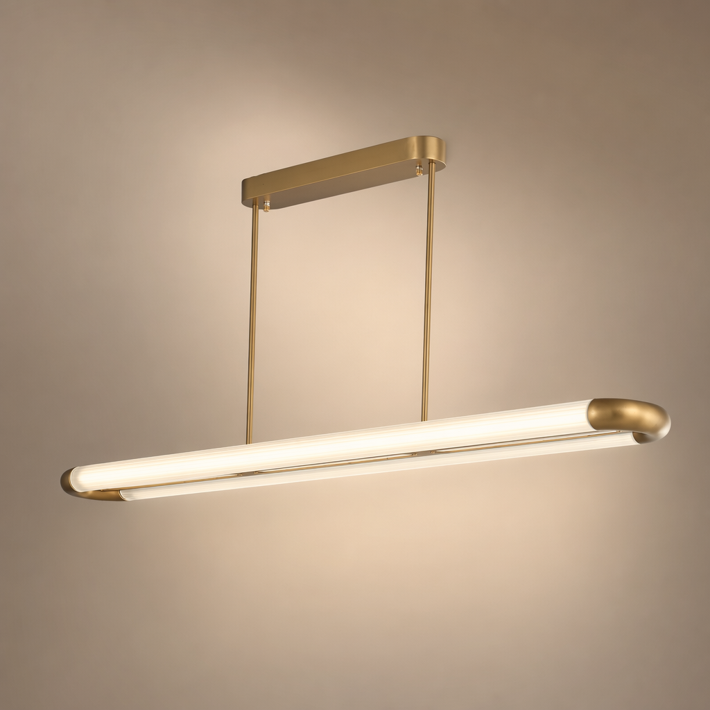 Modern Linear Tube Pendant Light - 01 01-hero-product