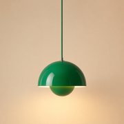 Modern Glossy Dome Pendant Light - 01 01-hero-product