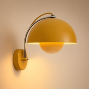Modern Glossy Dome Wall Sconce - 01 01-hero-product