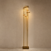 Modern Multi-Head Copper LED Table and Floor Lamp - 01 01-hero-product