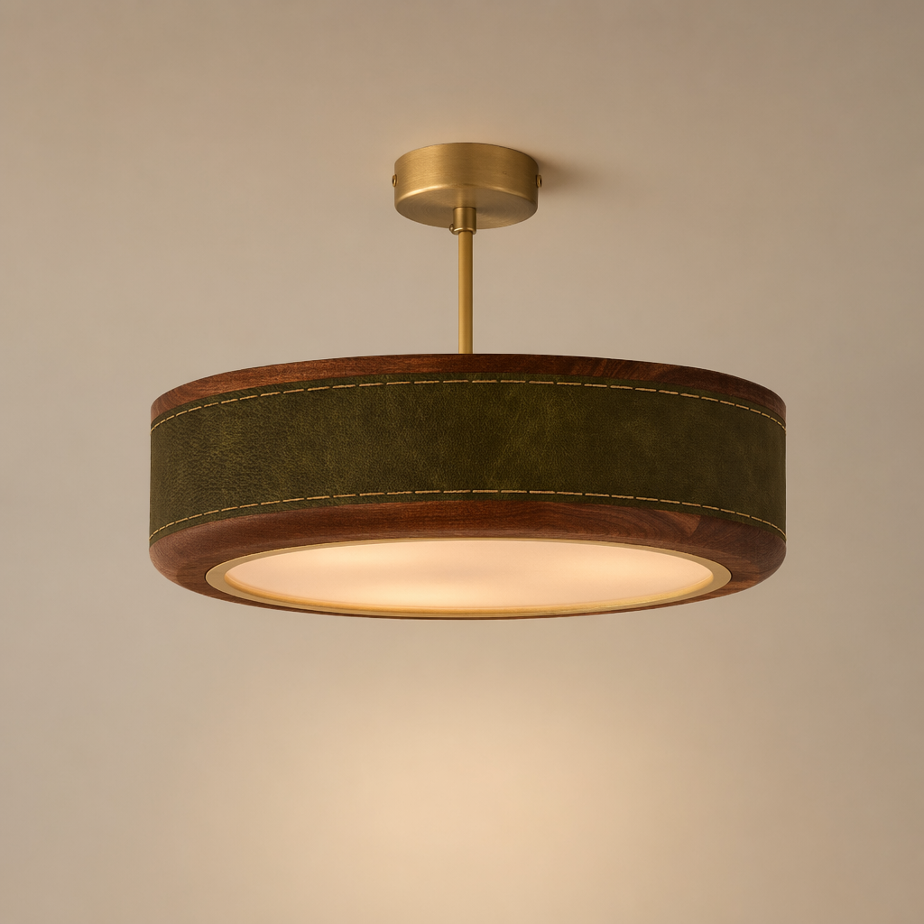 Modern Wood Ring LED Ceiling Light - generated main 01 01-hero-product