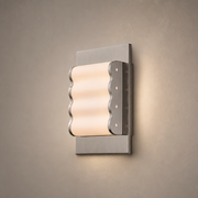 Modern Ribbed Square Wall Sconce - 01 01-hero-product