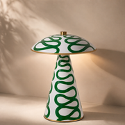 Modern Painted Mushroom Table Lamp - generated workflow 01 01-hero-product