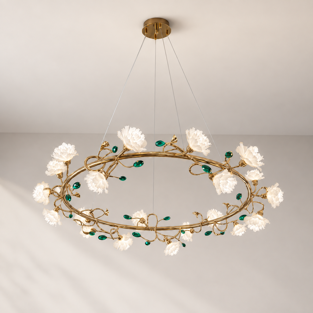 Sylverelle ring chandelier – large 800 mm configuration product portrait
