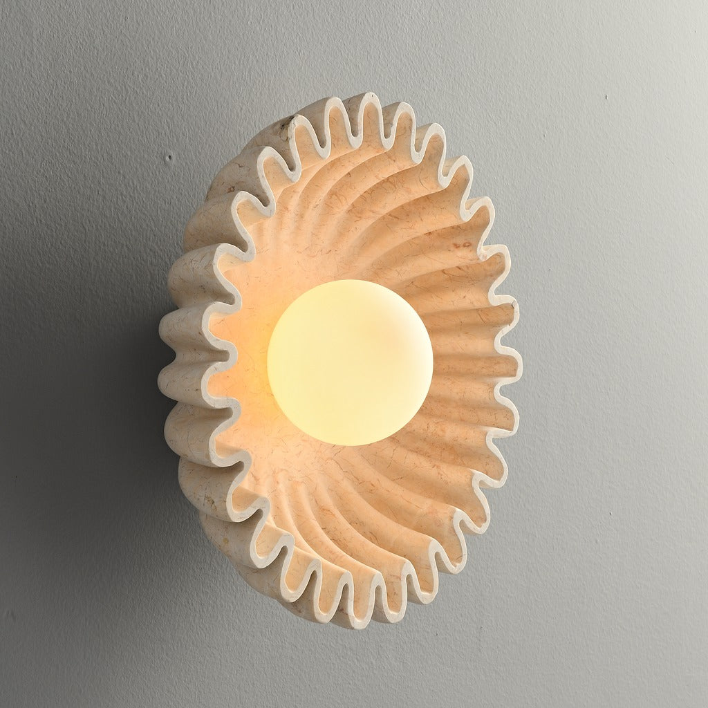 Modern Sunburst Ripple Wall Sconce - 05 01-real-square-3-5--104