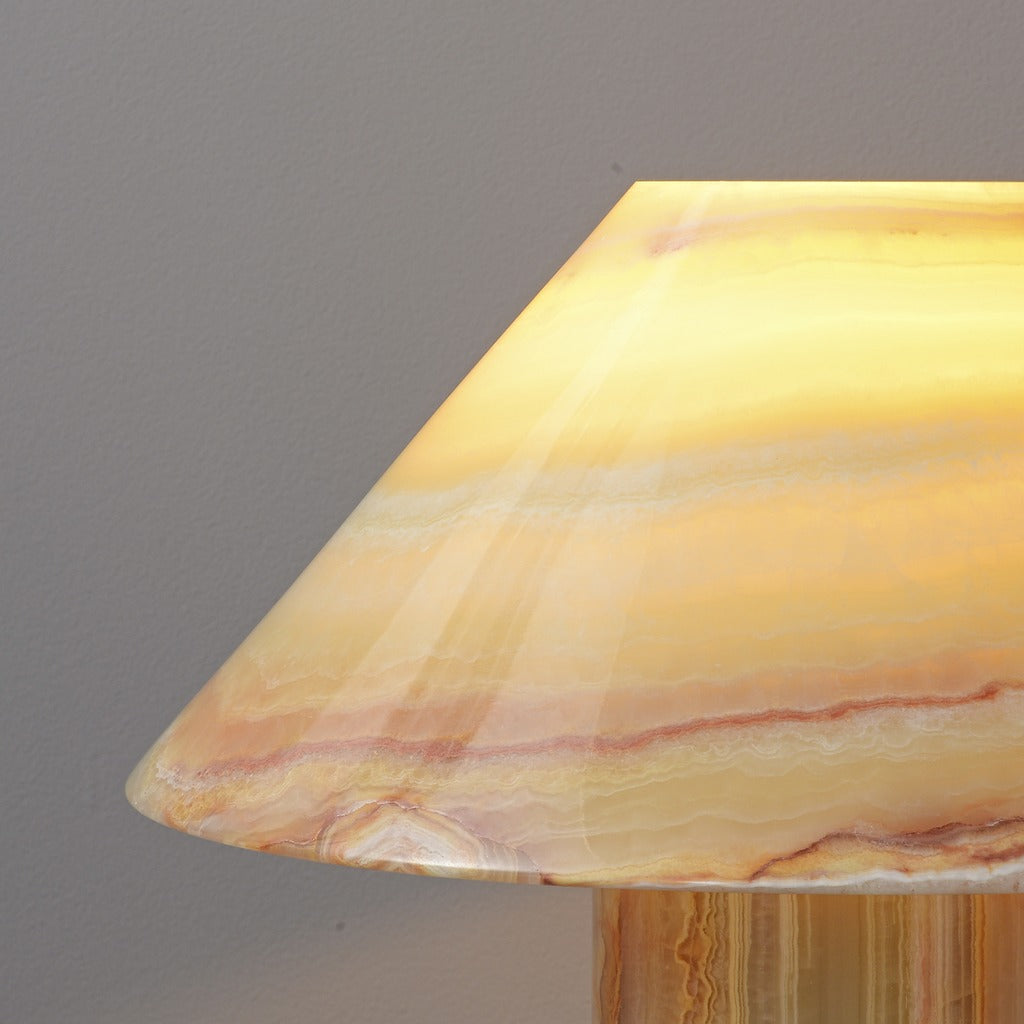 Modern Onyx Mushroom Table Lamp - 06 01-real-square-3-8-102