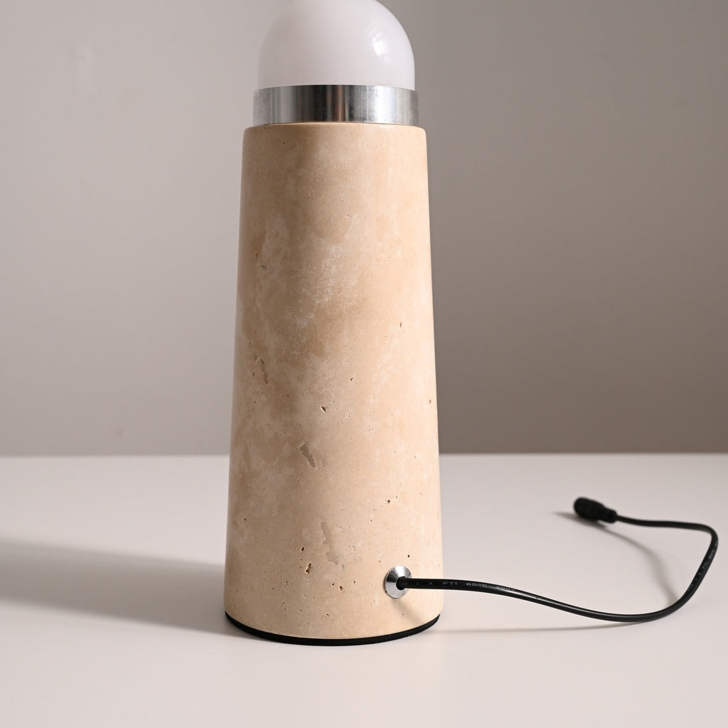 Modern Black Marble LED Table Lamp - 16 01-real-square-DSC-3887