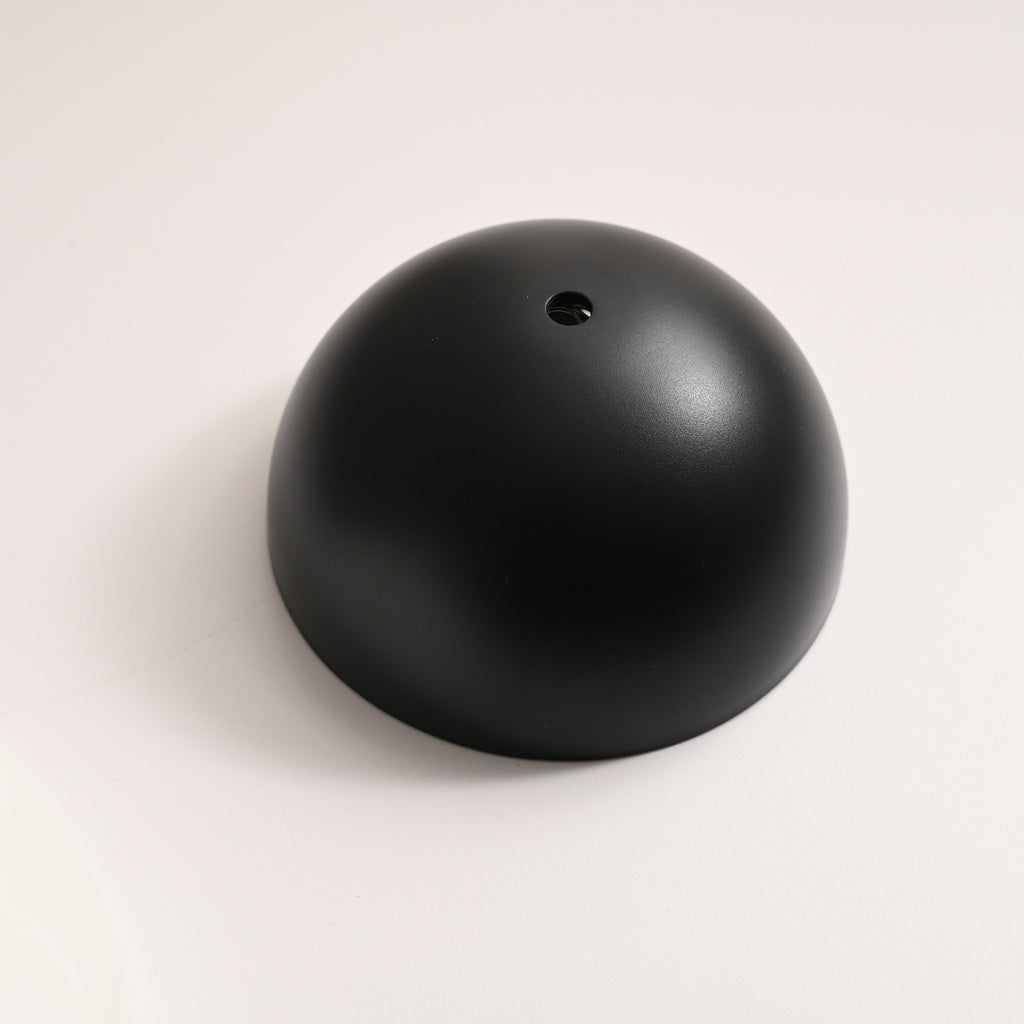 Modern Low Dome Pendant Light - 02 01-real-square-DSC-6313