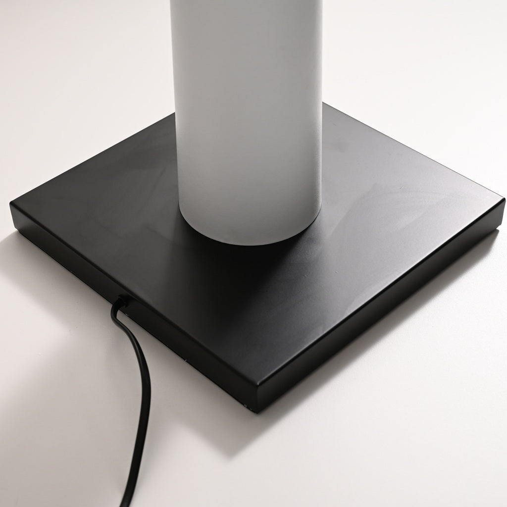 Modern Tapered Fabric Shade Table and Floor Lamp - 07 01-real-square-DSC-6372