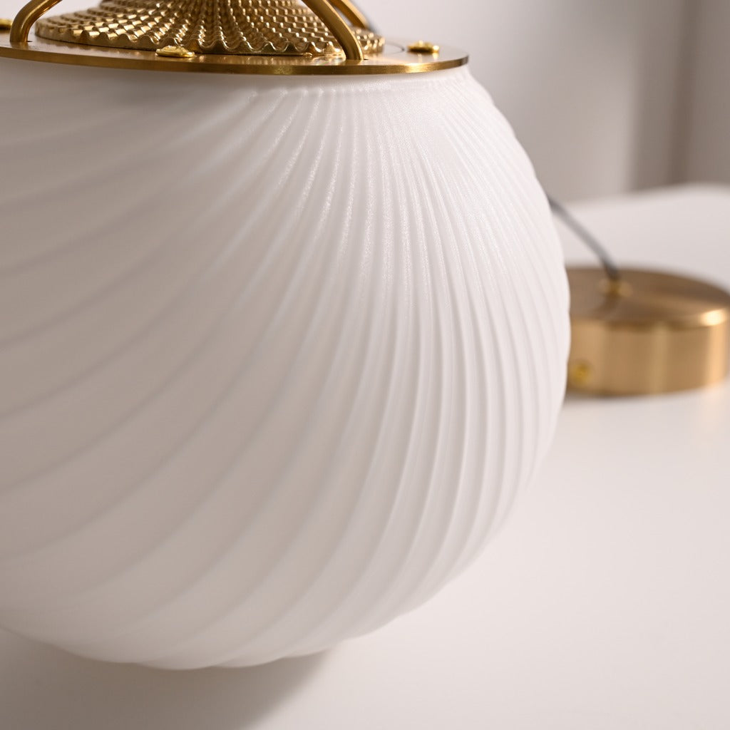 Modern Ribbed Glass Globe Pendant Light - 06 01-real-square-DSC_4878