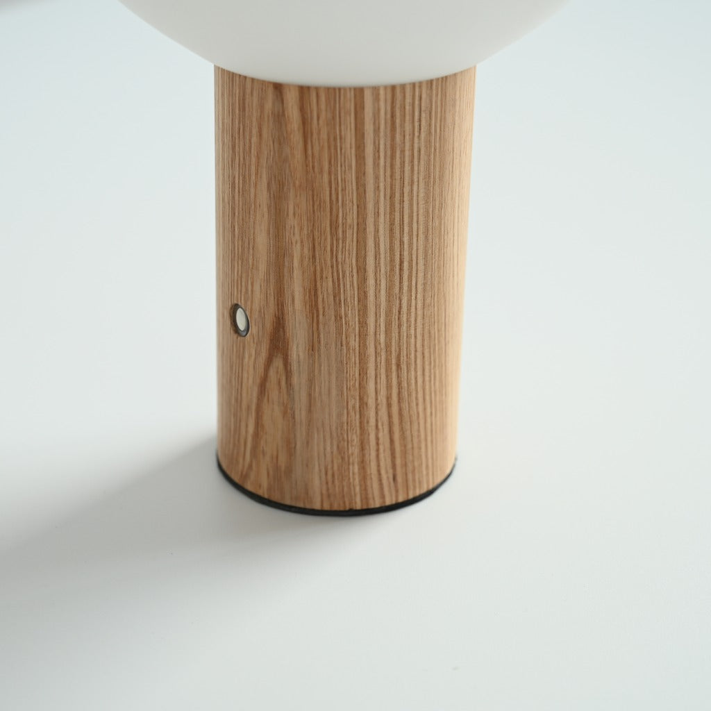 Modern Wood Bowl Table Lamp - 07 01-real-square-DSC_8010