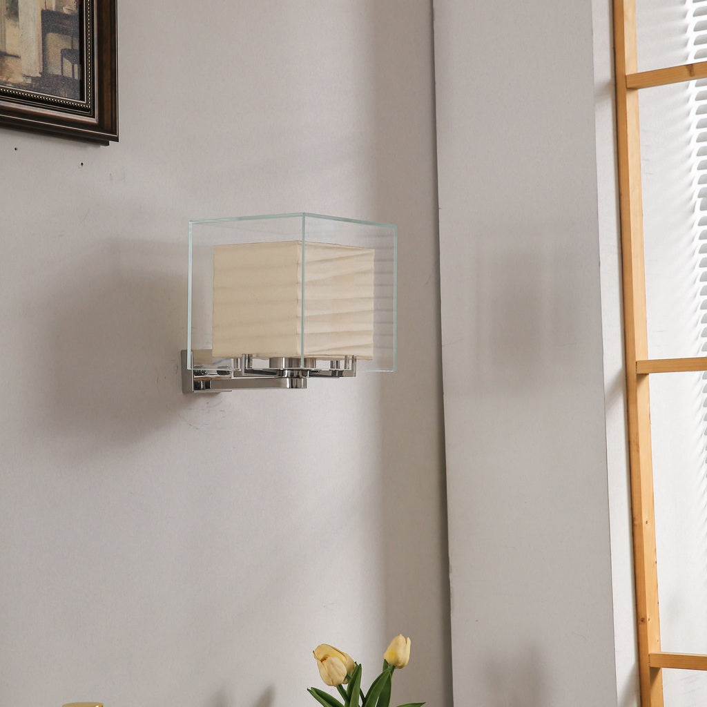 Modern Square Glass Wall Sconce - 05 01-real-square-MSYH3895-324