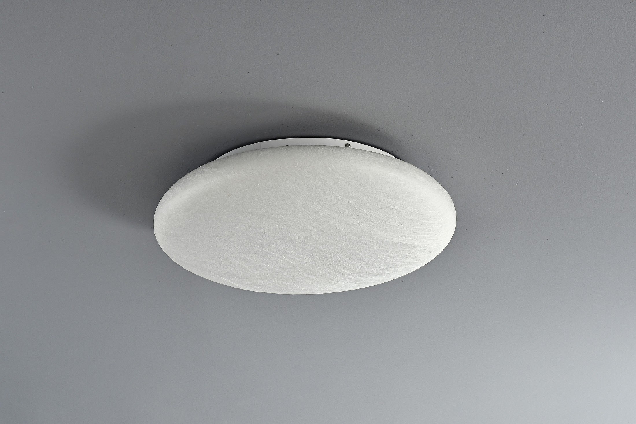 Modern Mulberry Silk Ceiling Light in White - 01 01-round-main-product