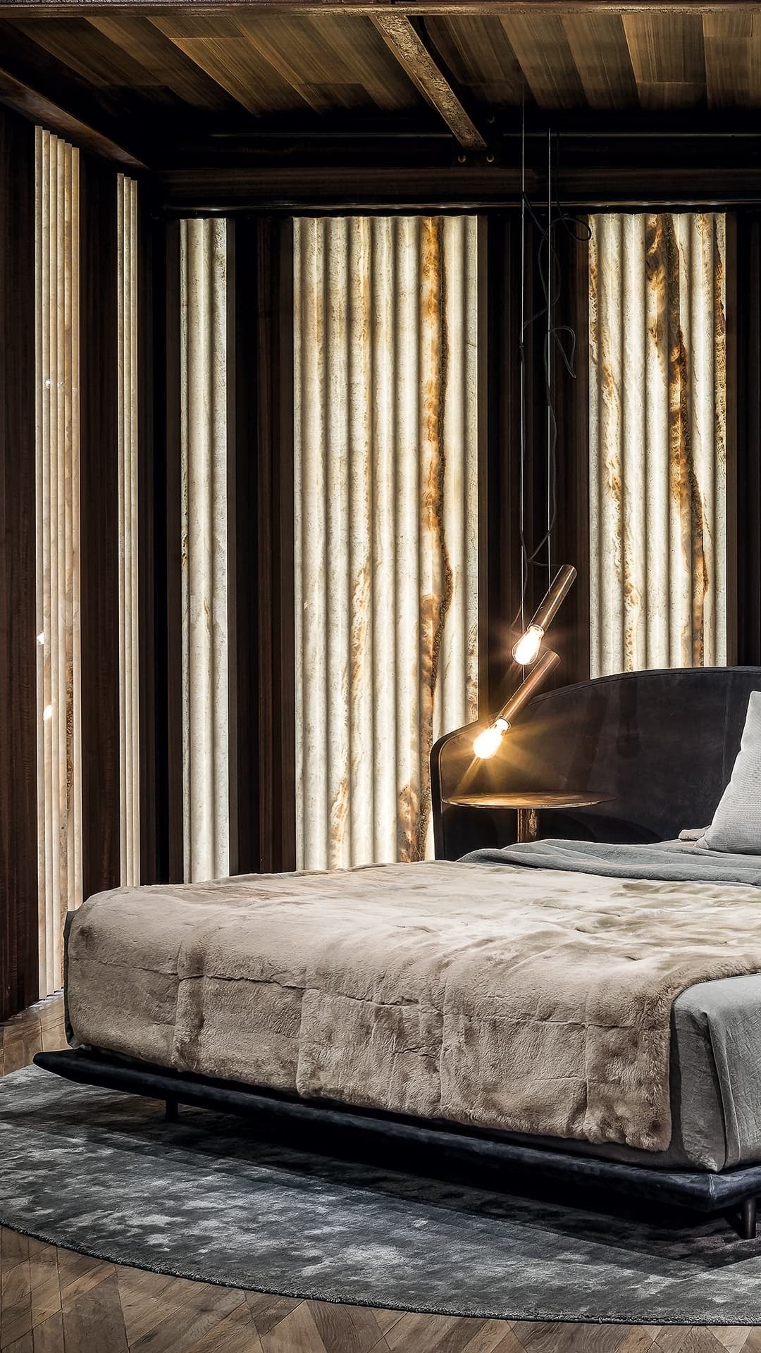 Modern Copper Tube LED Pendant Light - 12 01-source-bedroom-twin-pendant-scene.jpg
