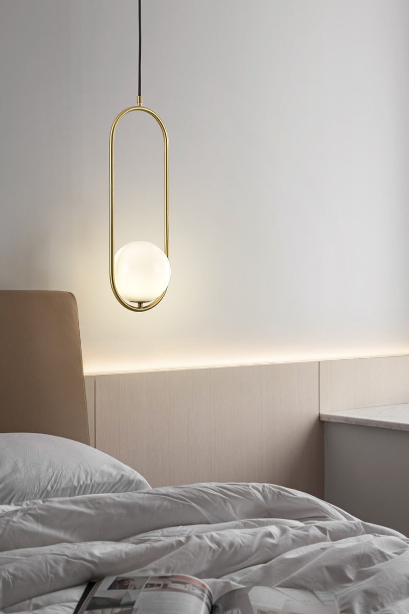 Modern U-Frame Copper Globe Pendant Light - 12 01-source-bedroom-u-frame-pendant-scene.jpg