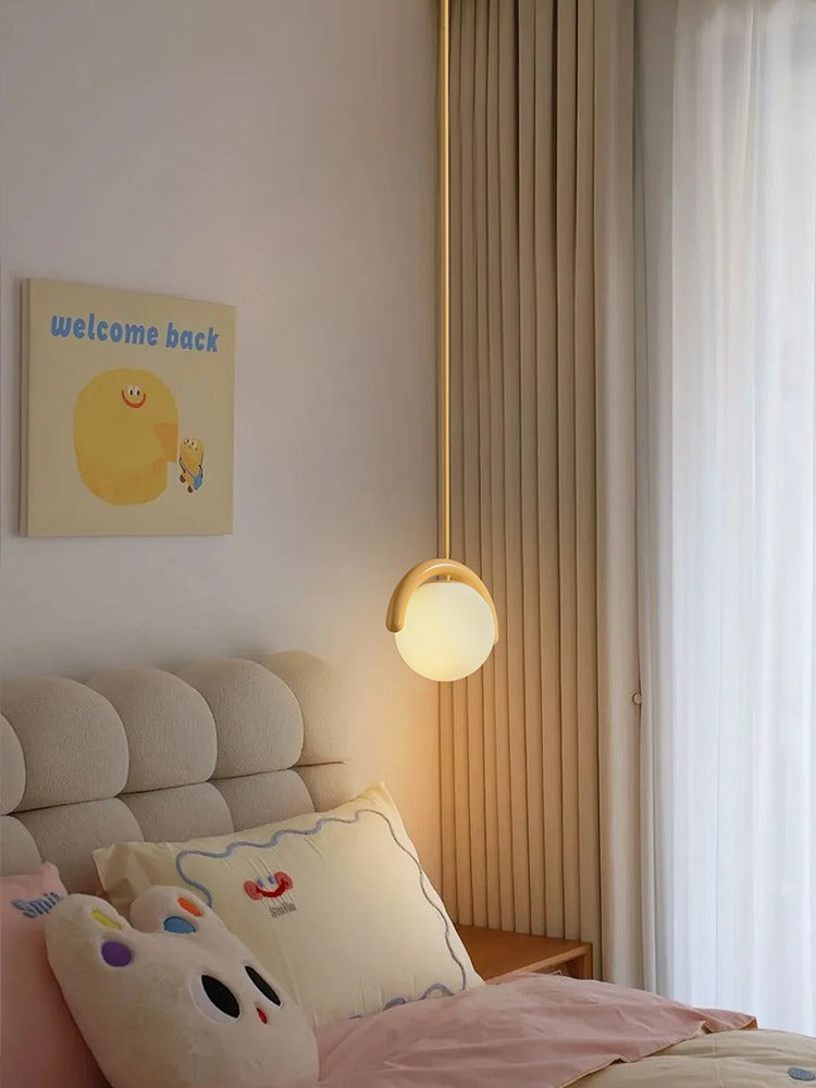 Modern Gold Globe Pendant Light - 12 01-source-scene-1