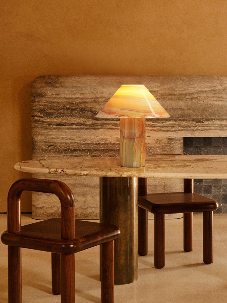 Modern Onyx Mushroom Table Lamp - 02 01-source-scene-1