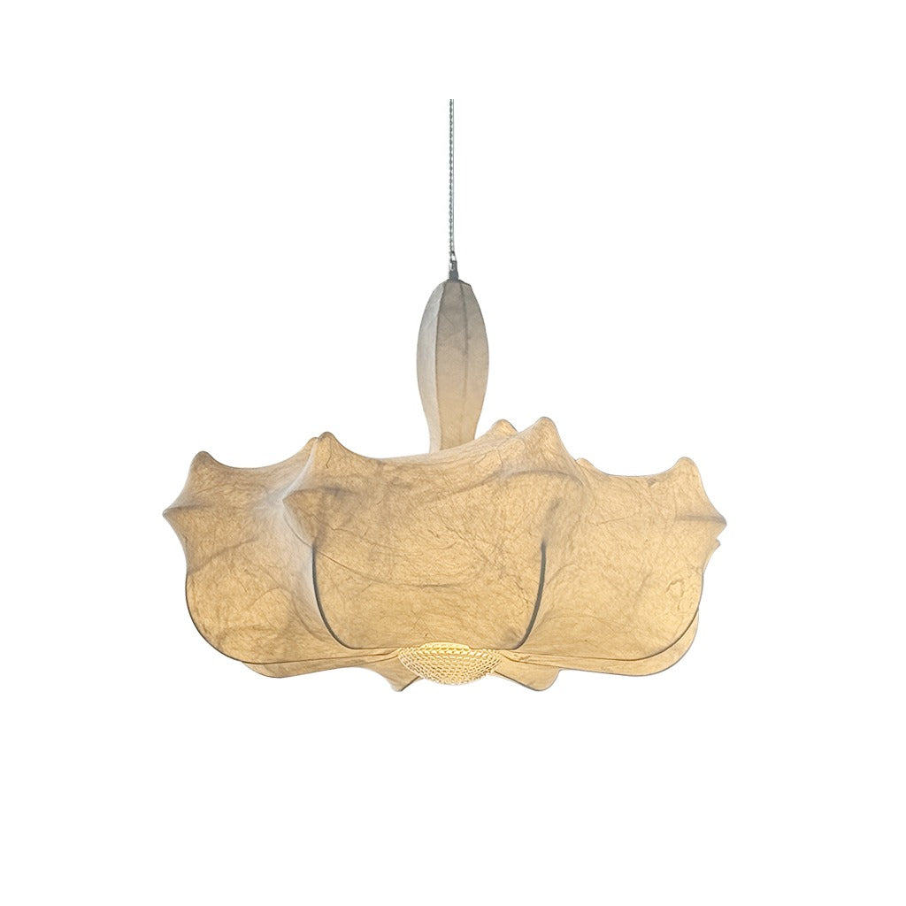 Modern Wavy Silk Chandelier - 13 01-white-background-image