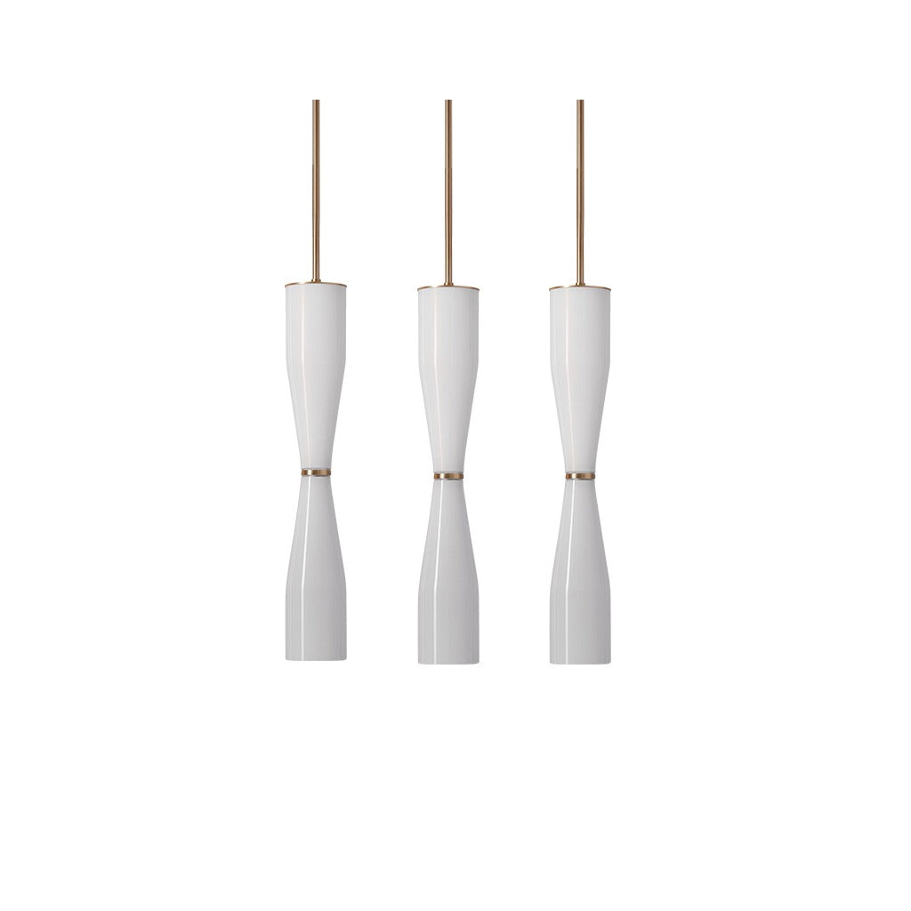 Modern Hourglass Cluster Pendant Light - 07 01-white-background-image