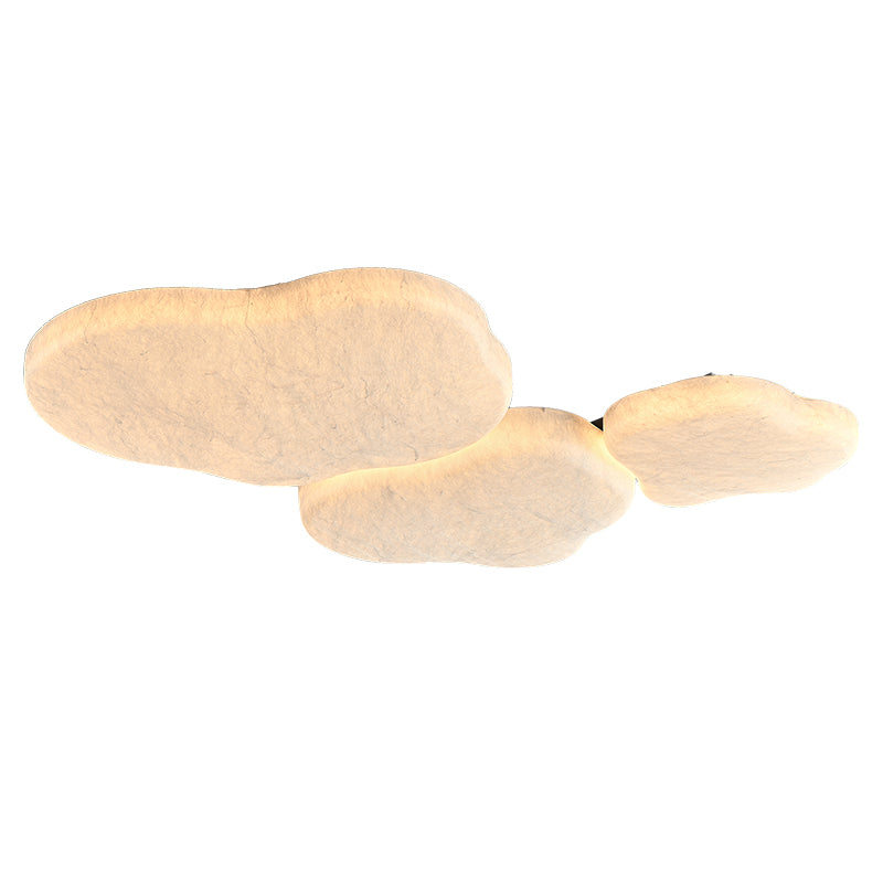 Modern Mulberry Silk Cloud Ceiling Light in White - 01 01-white-background-mulberry-silk-cloud-ceiling-light