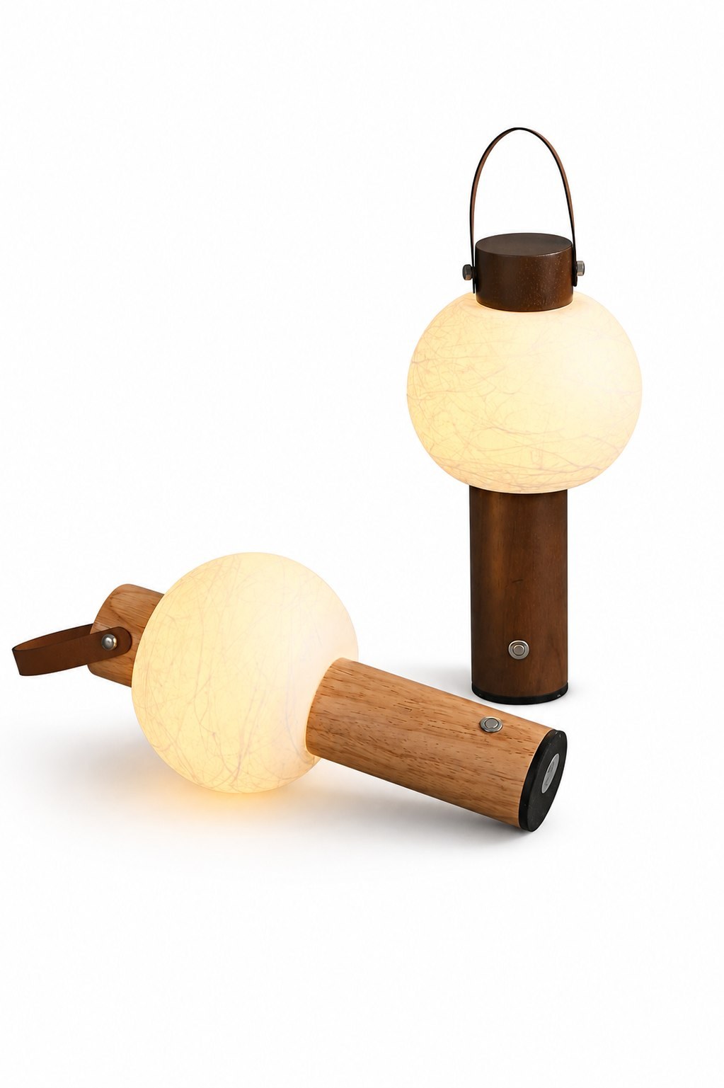 Portable Silk-Effect Acrylic Table Lamp in Wood Finishes - 01 01-white-background-portable-lamp