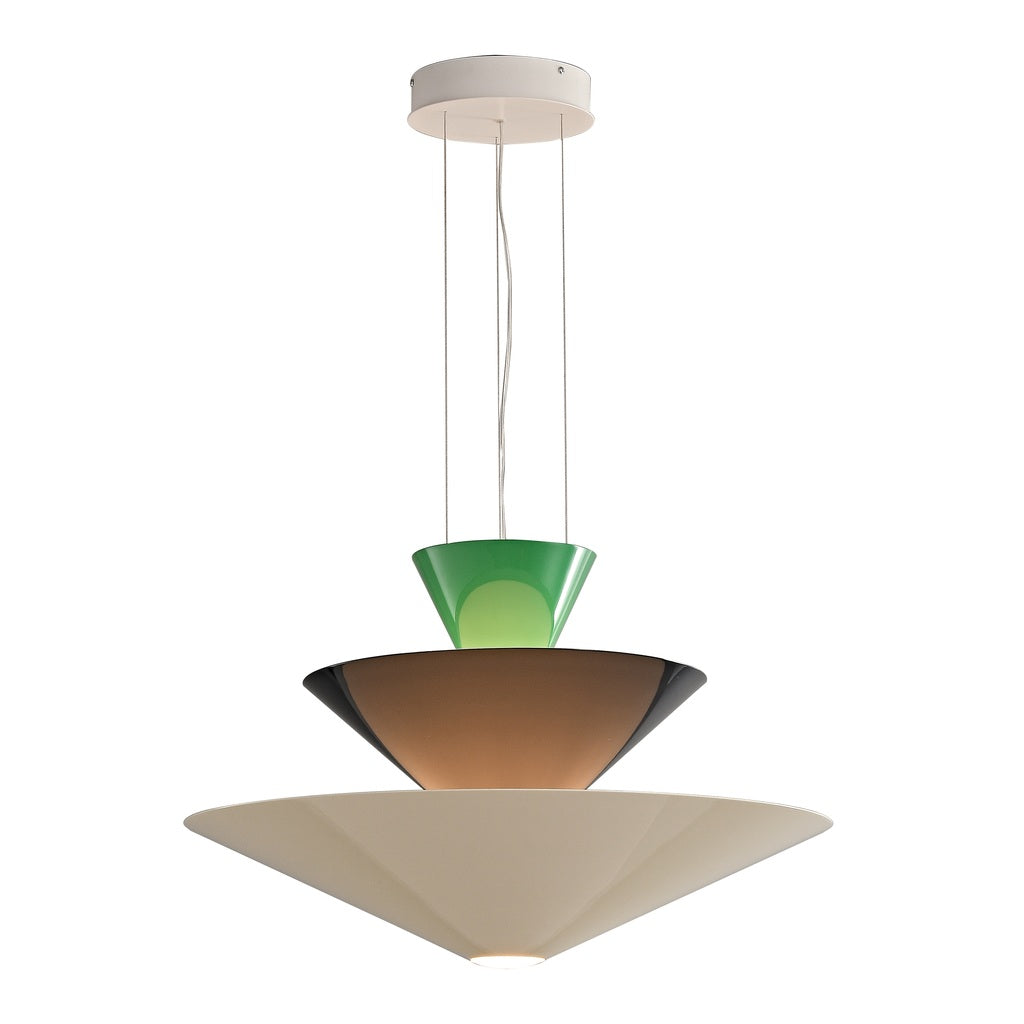 Modern Layered Cone Pendant Light - 23 01-white-background-白底