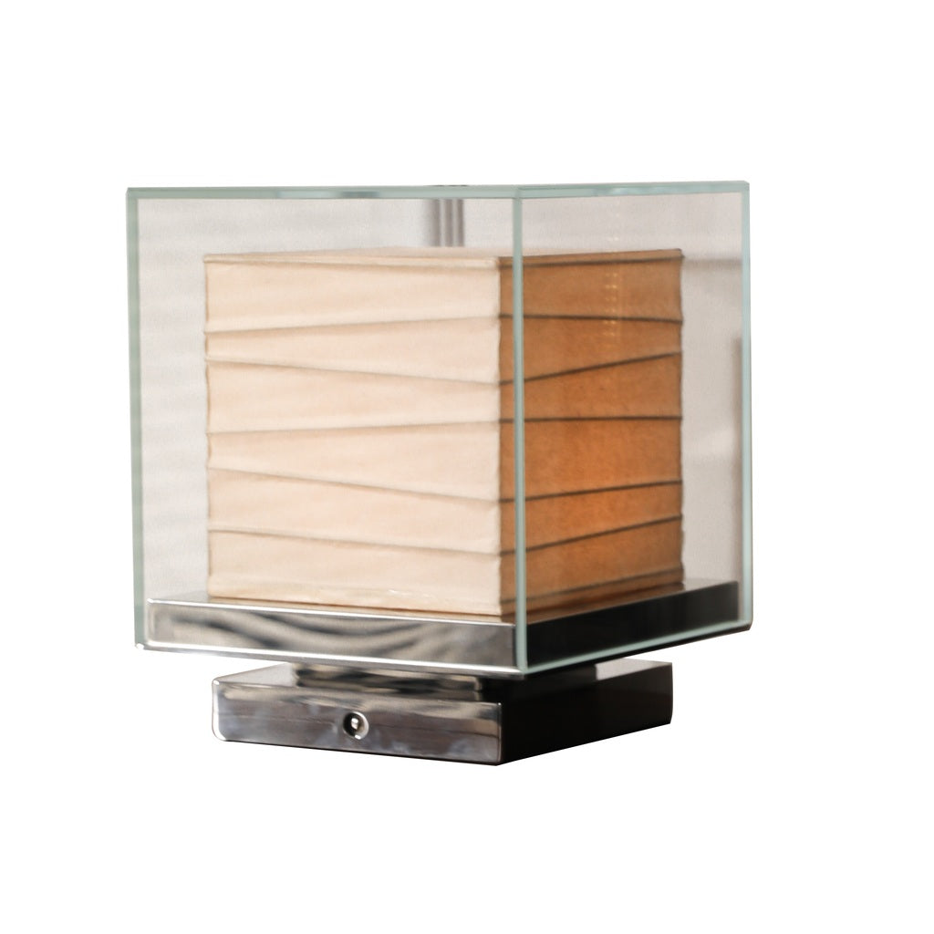 Modern Square Glass Table Lamp - 09 01-white-background