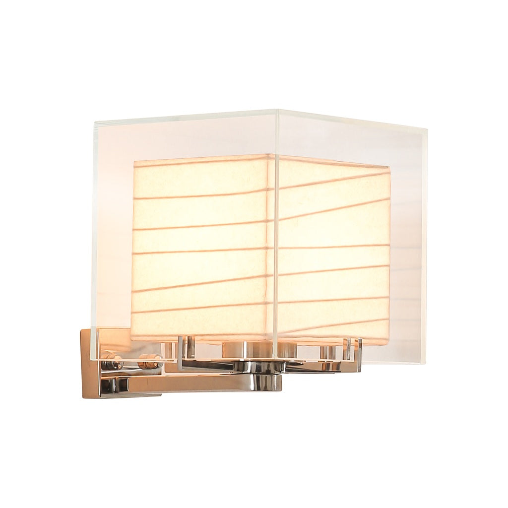 Modern Square Glass Wall Sconce - 10 01-white-background