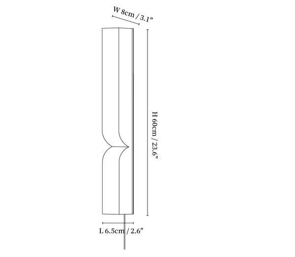017200 large alabaster linear wall sconce dimensions