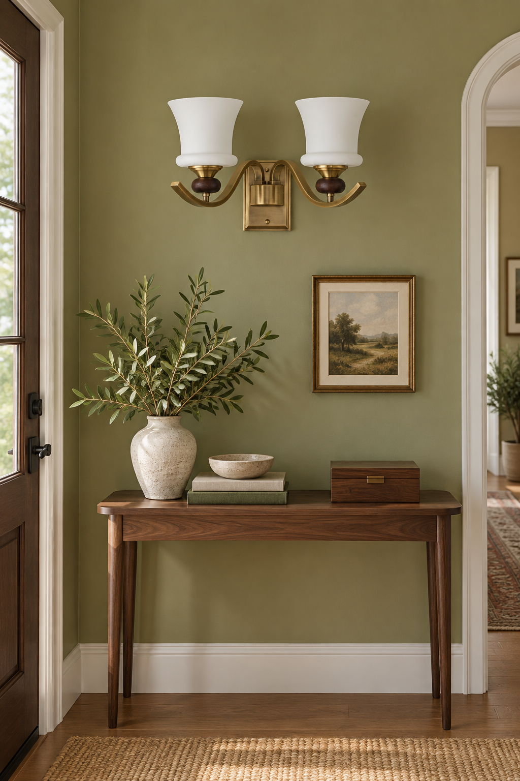 Brontelle two-light wall sconce lifestyle scene 01