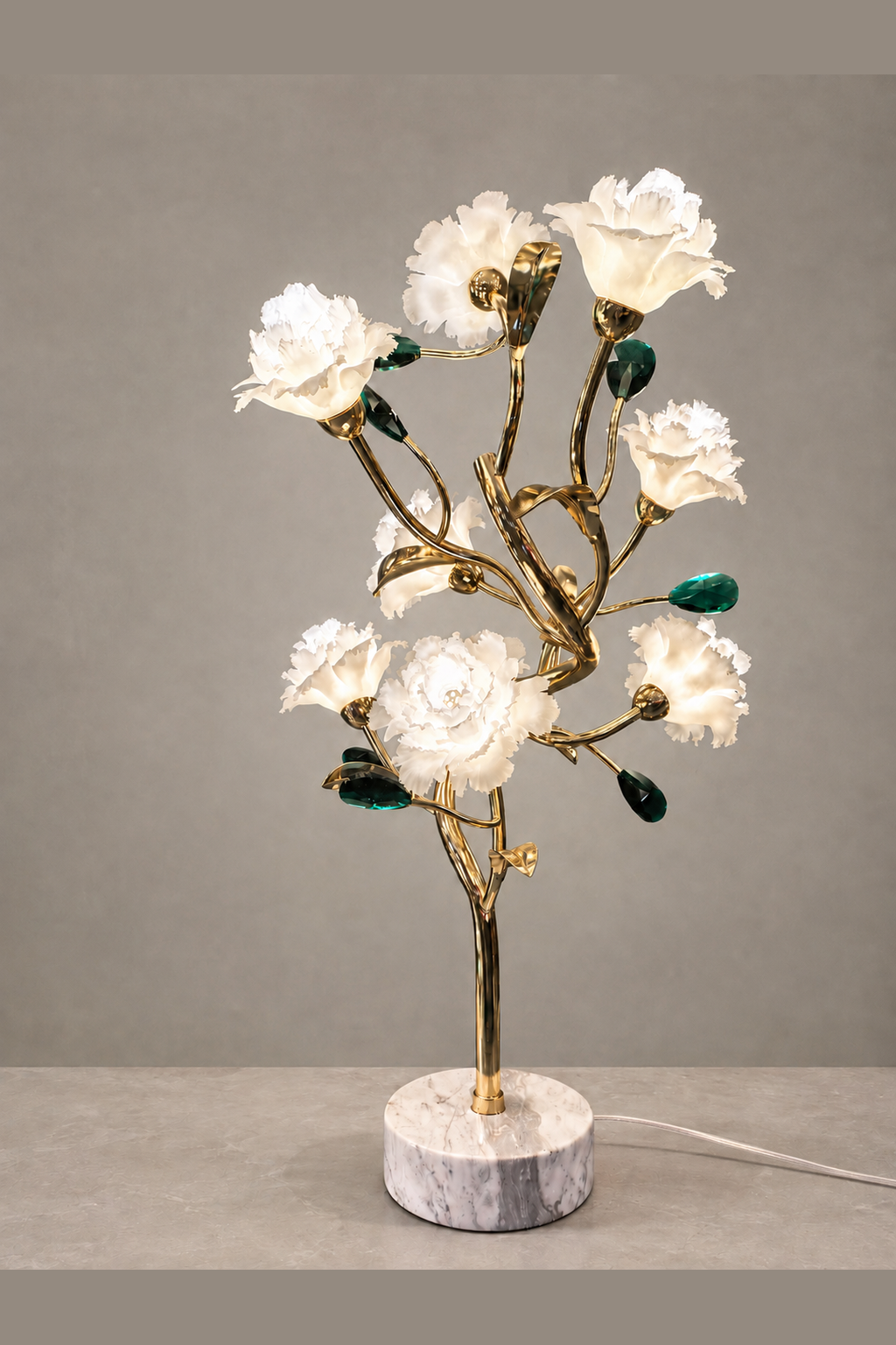 Sylverelle table lamp – verified front product view
