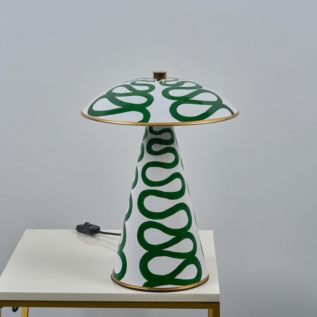 Modern Painted Mushroom Table Lamp - 06 02-real-square-88880213-2
