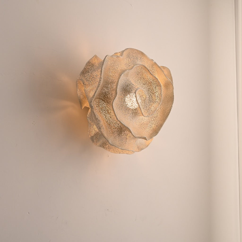 Modern Sculptural Flower Wall Light - 06 02-real-square-DSC-5851
