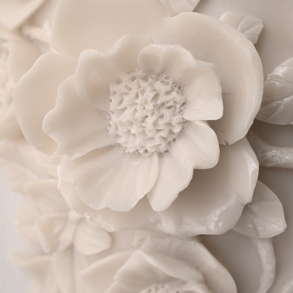 Modern Floral Relief Wall Sconce - 07 02-real-square-DSC_4773