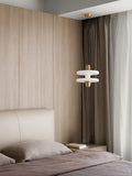 Modern Spanish Alabaster Disc Pendant Light - 02 02-scene-bedroom