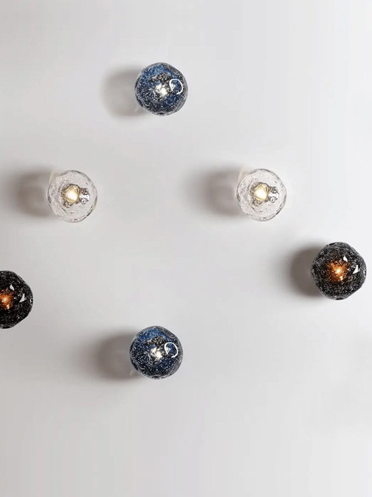 Modern Crystal Glass Globe Wall Sconce - 02 02-scene-crystal-glass-globe-wall-sconce-hallway