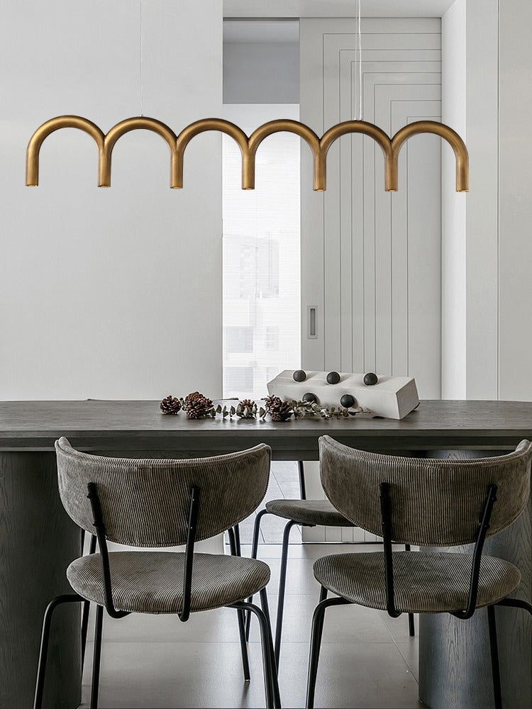 Modern Arched Linear Pendant Light - 03 02-source-scene-2