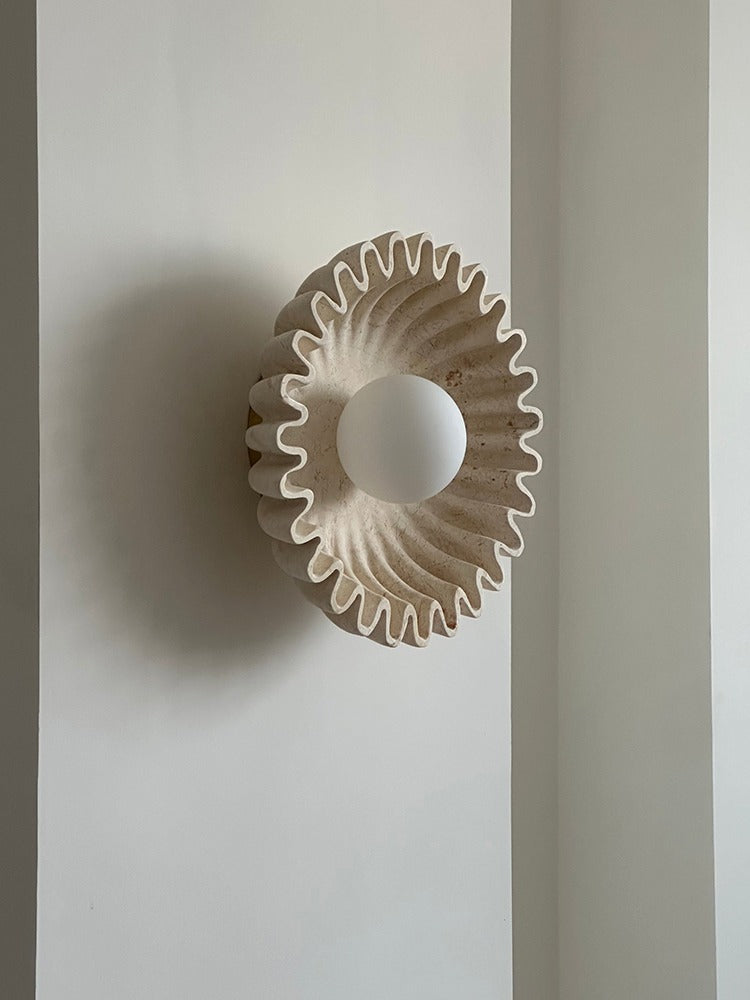 Modern Sunburst Ripple Wall Sconce - 03 02-source-scene-2
